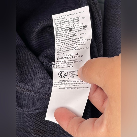 BOSS Owen Shadow Check Button-Up Overshirt size large - Picture 14 of 17